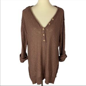 Stitchdrop brown sweater NWT 